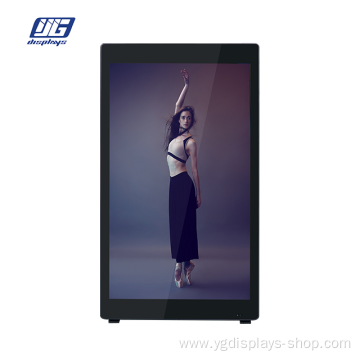 lcd display 43inch lcd signage screen 10h battery